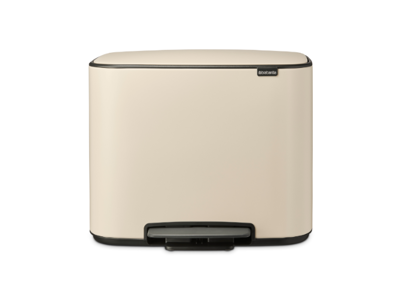 Brabantia Pedalspand Bo | 11 + 23 liter | Beige