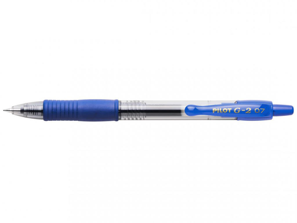 Pilot gelpen G-2 0,7 medium blå