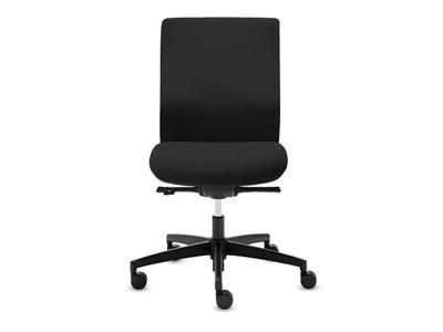 Dauphin kontorstol uden armlæn | SIM-0 Standard | Sort 
