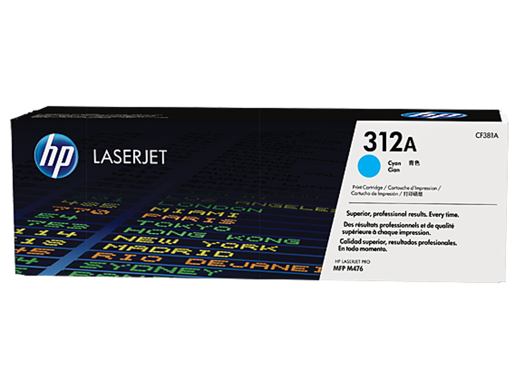 HP 312A toner CF381A cyan, 2700 sider