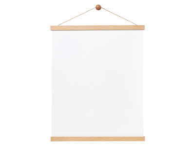 Plakatophæng 41 cm m/magnet egetræ