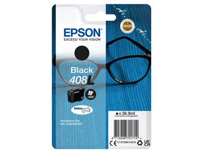 Epson blæk 408L sort, 2200 sider