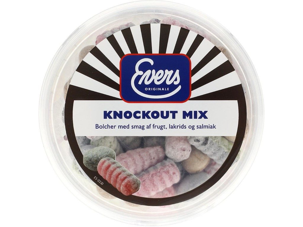 Bolcher Evers Knockout Mix 600 gr