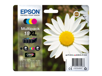 Epson blæk 18XL CMYK