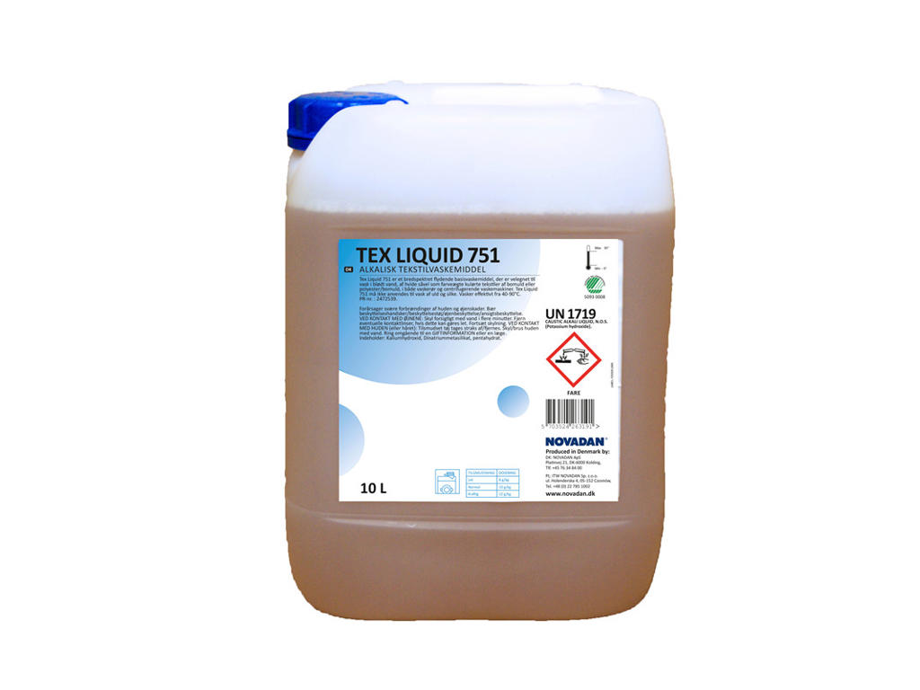Tøjvask flydende Tex Liquid 751 10 liter