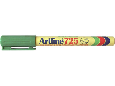 Marker Artline EK725 grøn