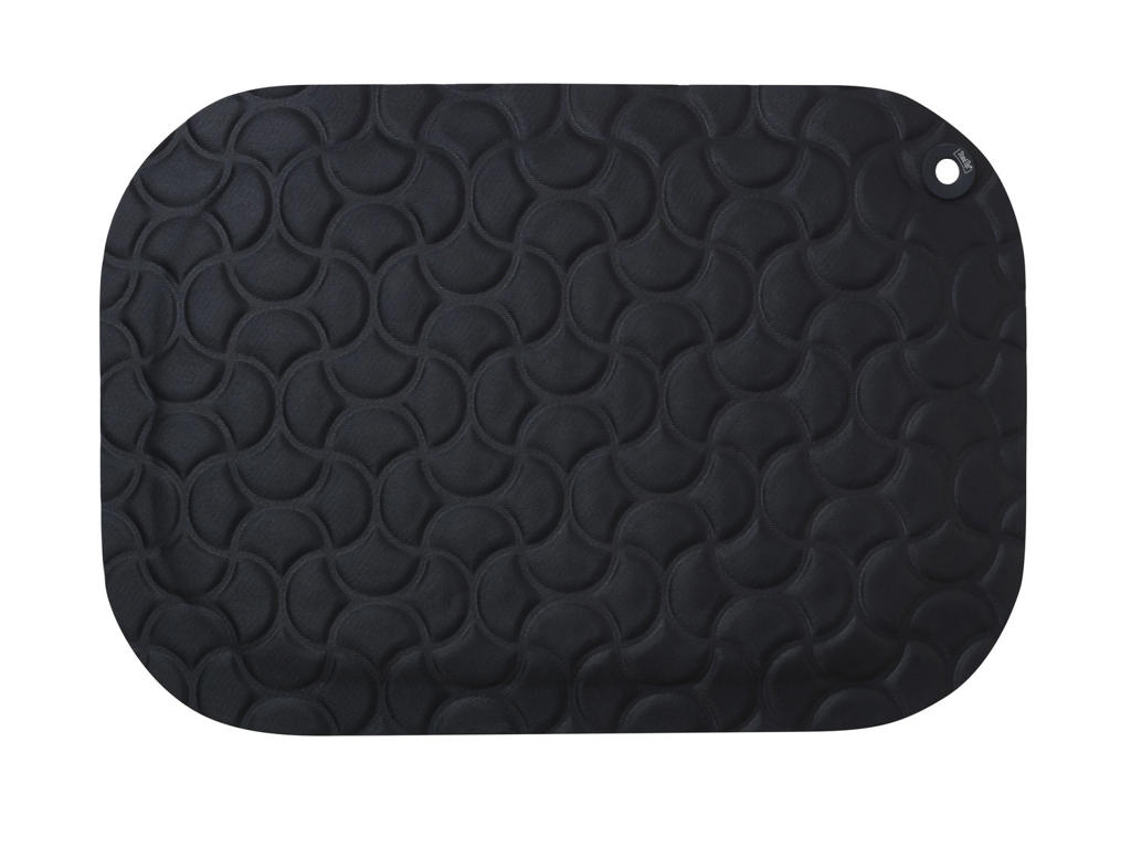 Aflastningsmåtte StandUp Air sort 53x77 cm