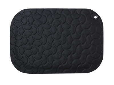 Aflastningsmåtte StandUp Air sort 53x77 cm