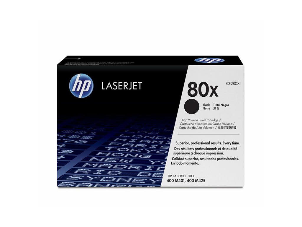 HP 80X toner CF280X sort, 6900 sider