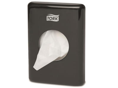 Dispenser Tork B5 566008 t/hygiejneposer sort 