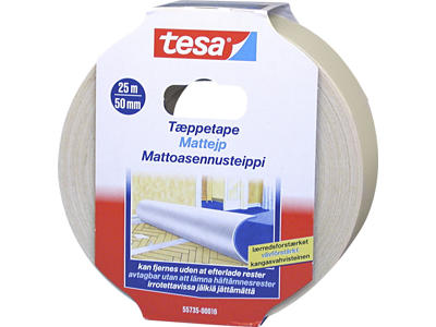 Tape Tesa tæppe 50mmx25m aftagelig