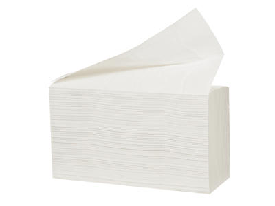 Håndklædeark Care-Ness Excellent Plus W-fold 2-lags, 20 x 100 ark. 2000 ark