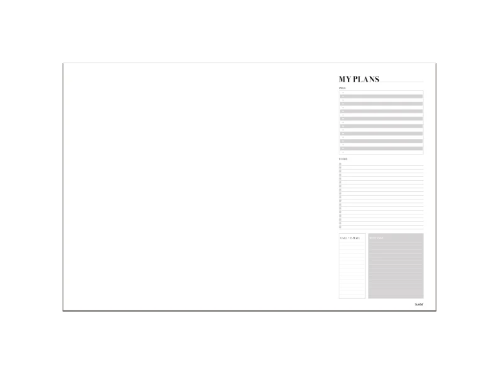 Skriveunderlag Do It 60x40cm