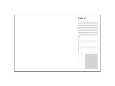 Skriveunderlag Do It 60x40cm