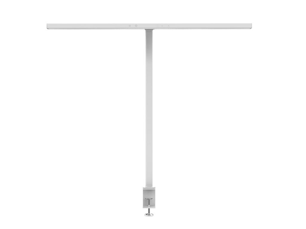 Bordlampe Unilux Strata LED med klemme hvid