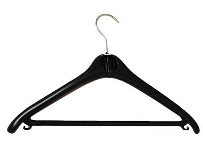 Plastbøjle Unilux sort 20 stk.