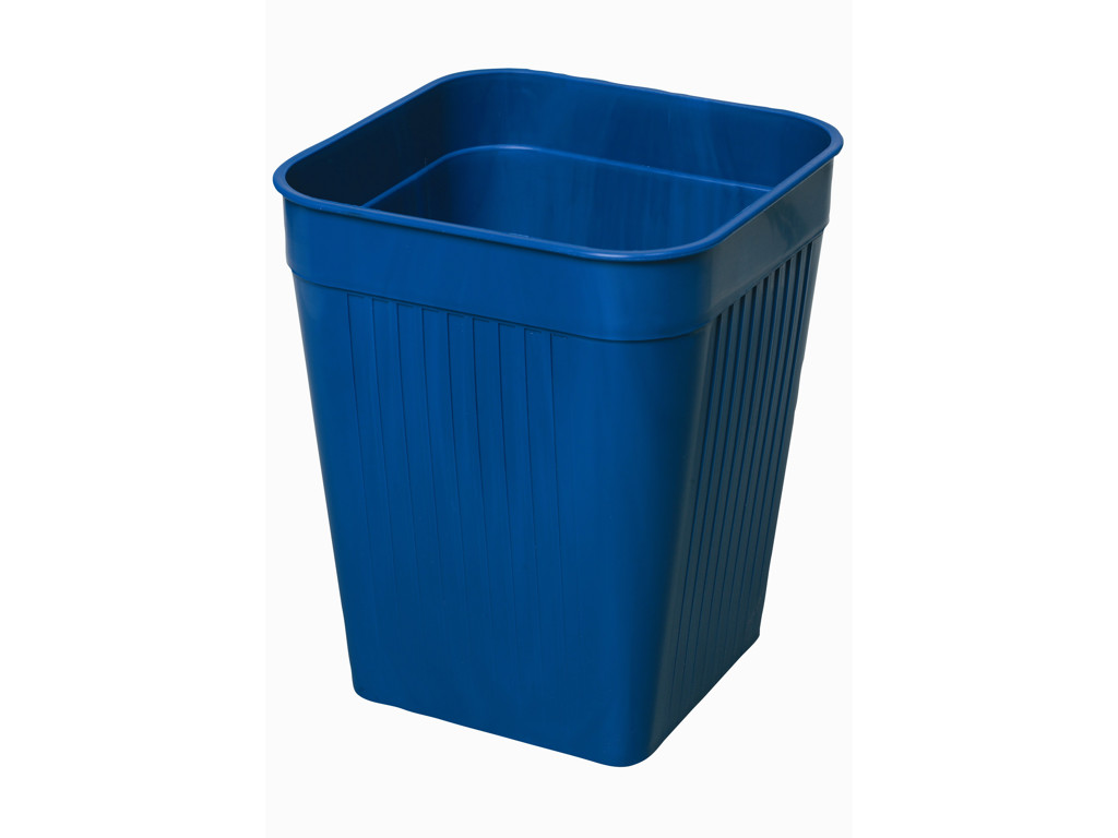 Papirkurv Orth 14 liter blå plast