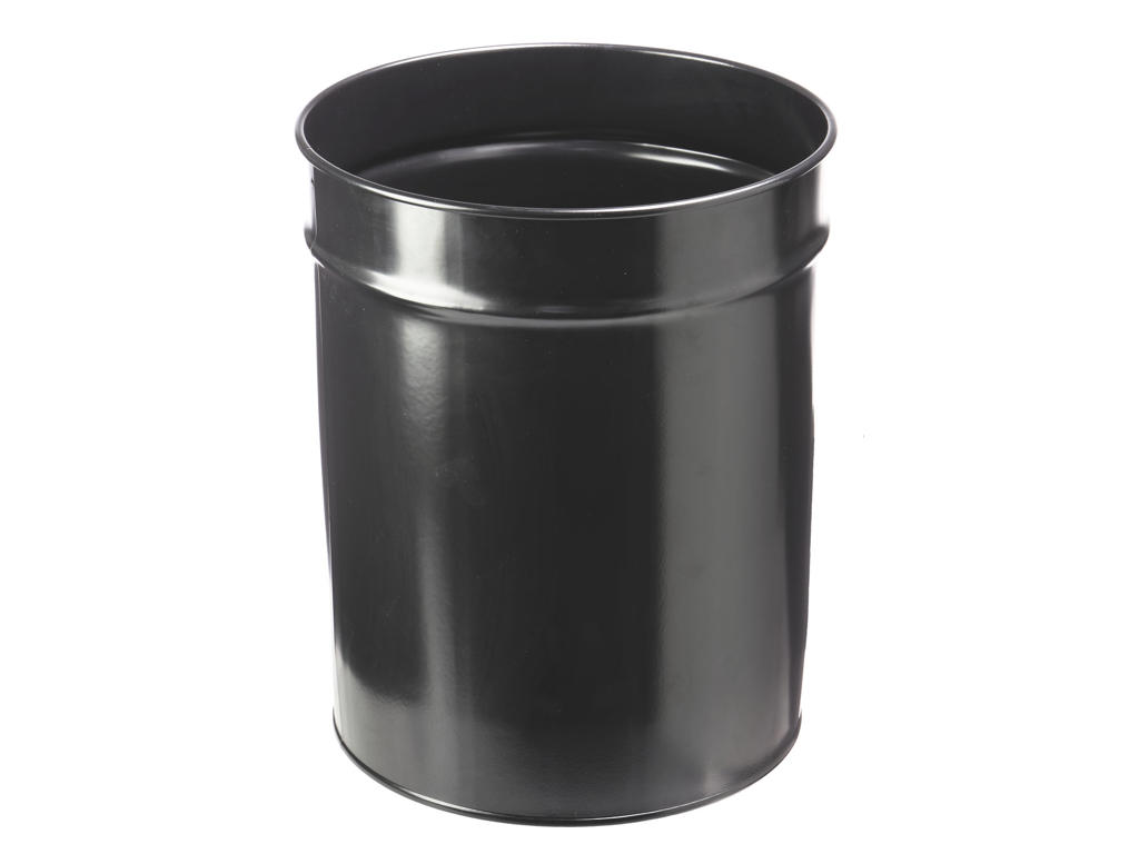 Papirkurv Twin 20 liter sort metal 2080-1