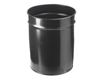 Papirkurv Twin 20 liter sort metal 2080-1