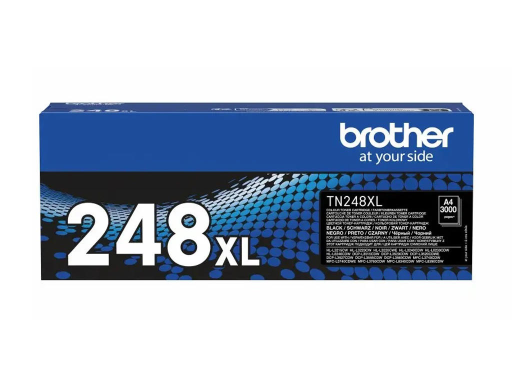 Brother toner TN-248XL sort, 3000 sider