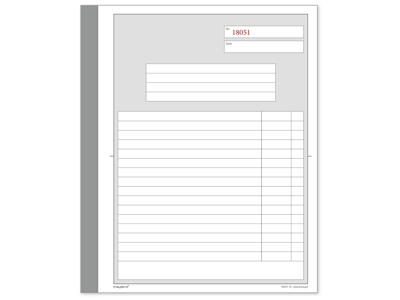 Duplikatbog 92 2204 40 148x200mm 2x50 blade