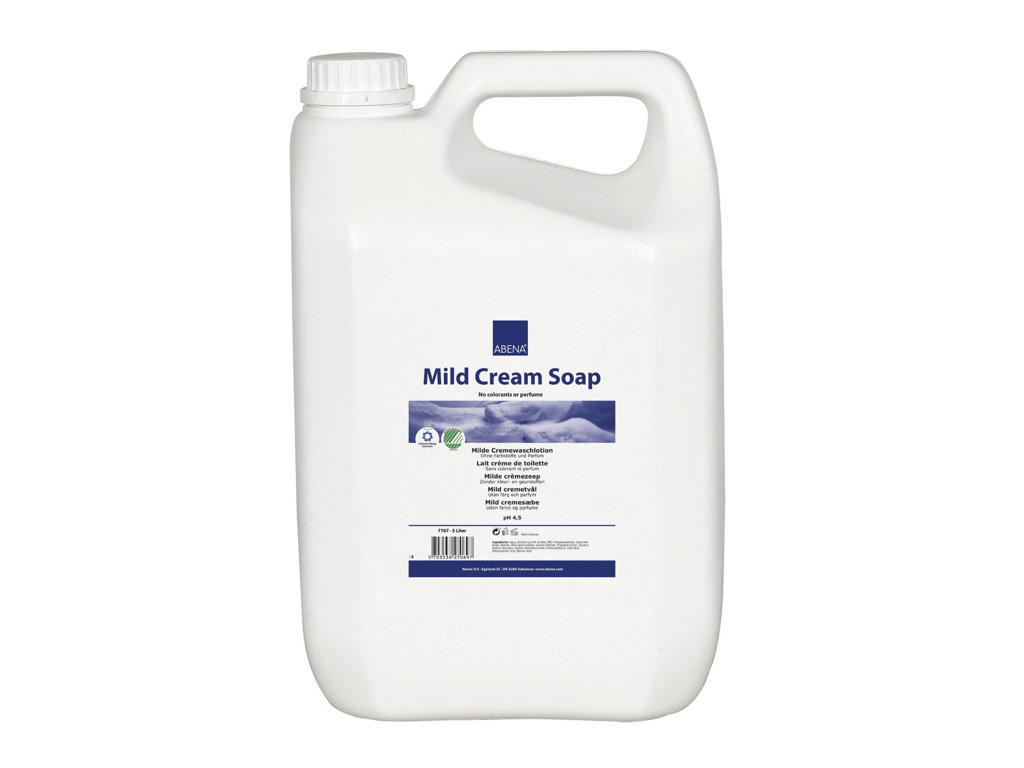 Sæbe Abena mild uden farve og parfume 5 liter