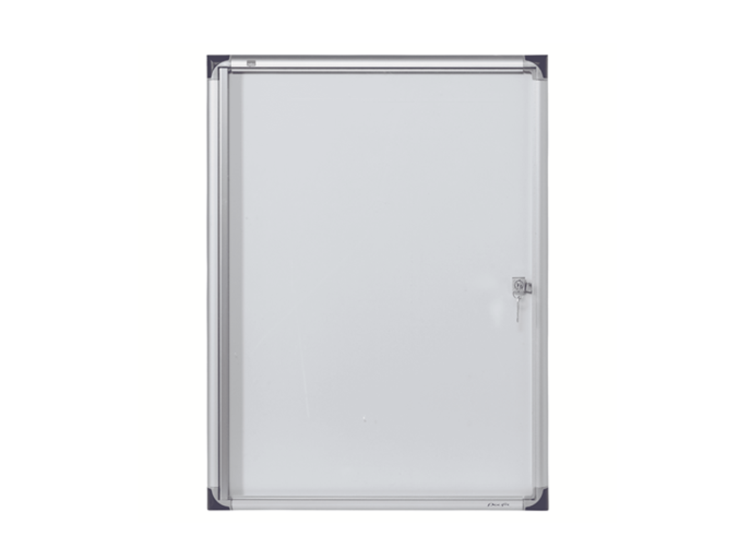 Opslagsskab | Nobo | 4xA4 | magnetisk | indendørs brug | ekstra smalt