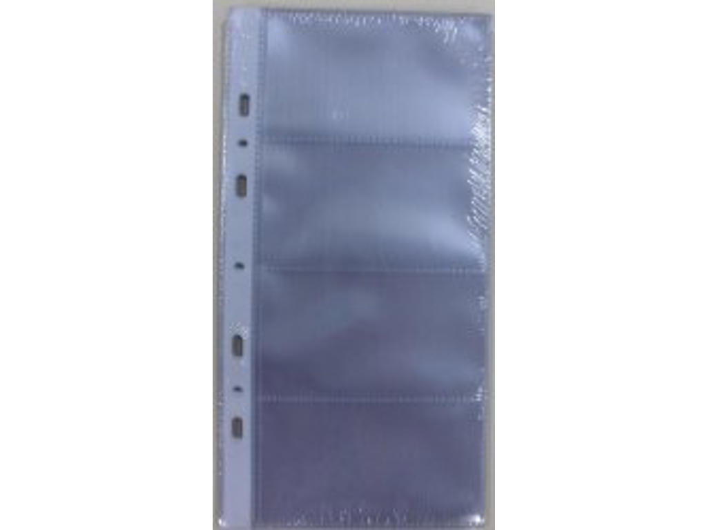 Visitkortlomme A4 2191 til 16 kort , 10 lommer