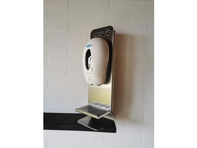 Bordstander Hertels rustfri stål 65 cm