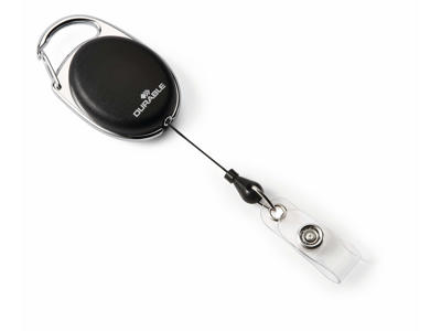 Kortholder yoyo m/metalkrog og knaprem