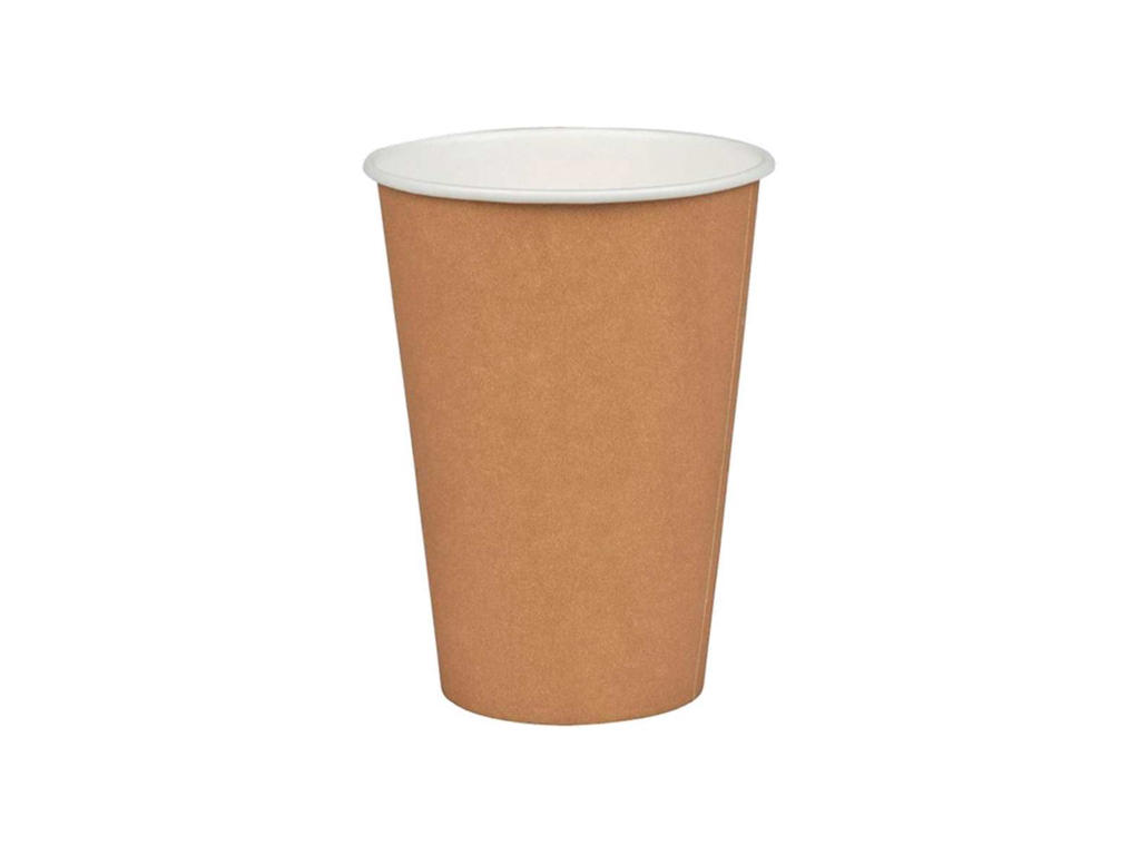 Papkrus Abena Gastro single wall | 20/22 cl | brun | 100 stk