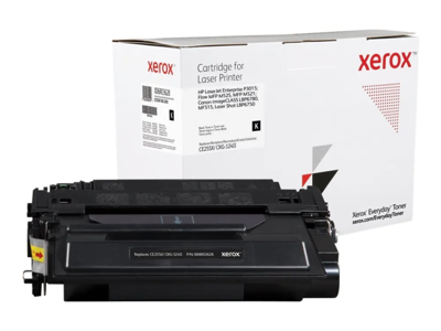 Xerox toner CE255X sort, 12500 sider