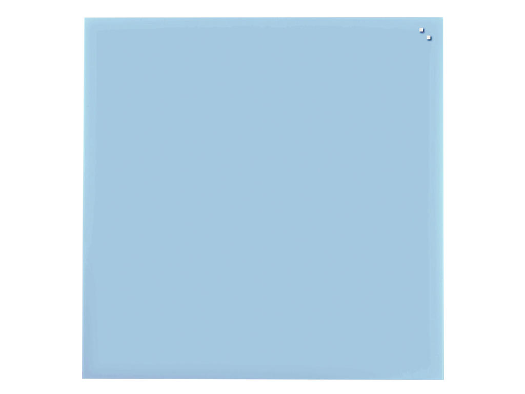 Magnetisk glastavle Naga | 100 x 100 cm | Lyseblå