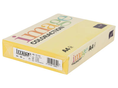 Kopipapir A4 | 80 g | Canary Deep Yellow | 500 ark