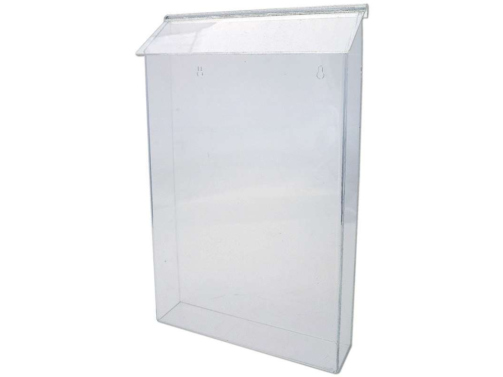 Brochureholder A3 postkasse udendørs dybde 5,5 cm