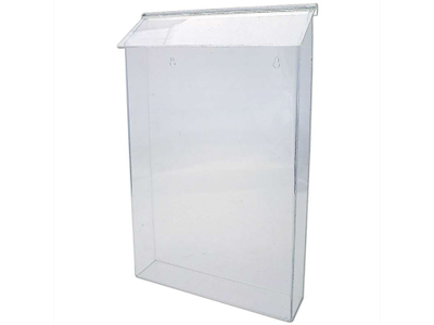 Brochureholder A3 postkasse udendørs dybde 5,5 cm