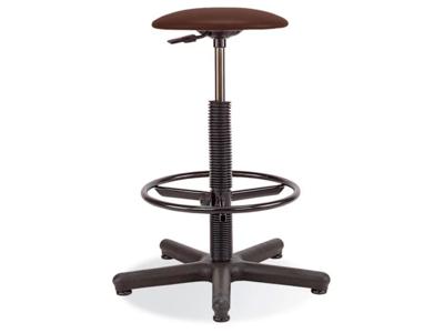 Industristol Goliat høj sort vinyl