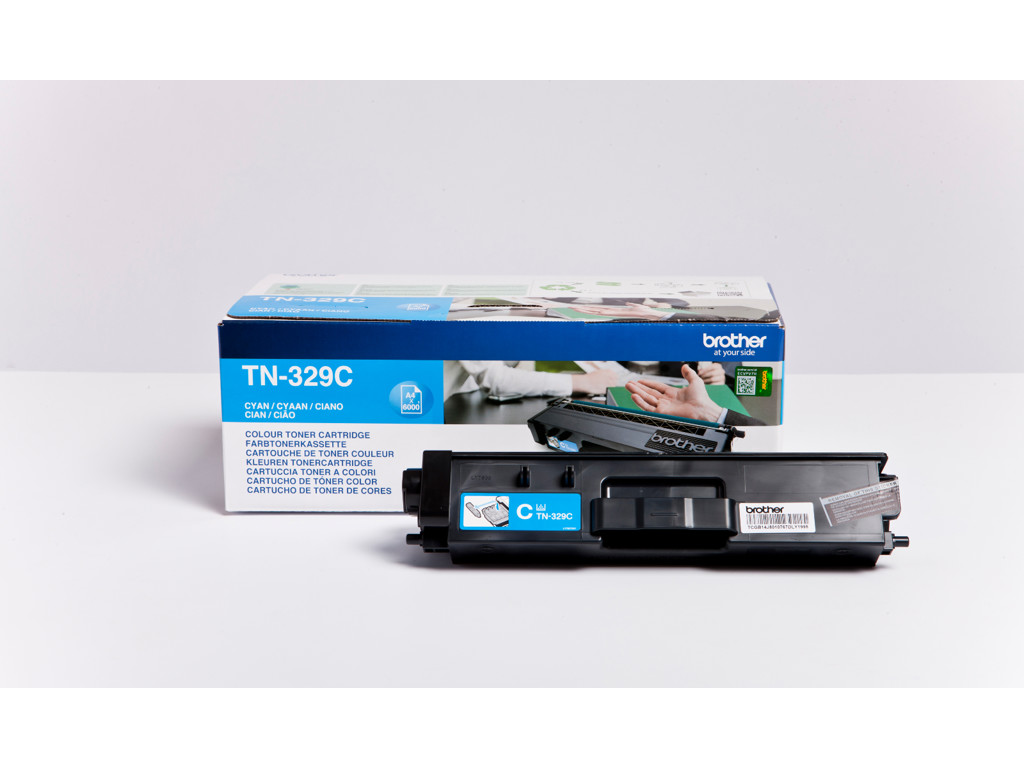 Brother toner TN-329C cyan, 6000 sider