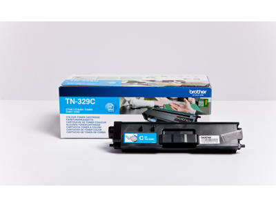 Brother toner TN-329C cyan, 6000 sider
