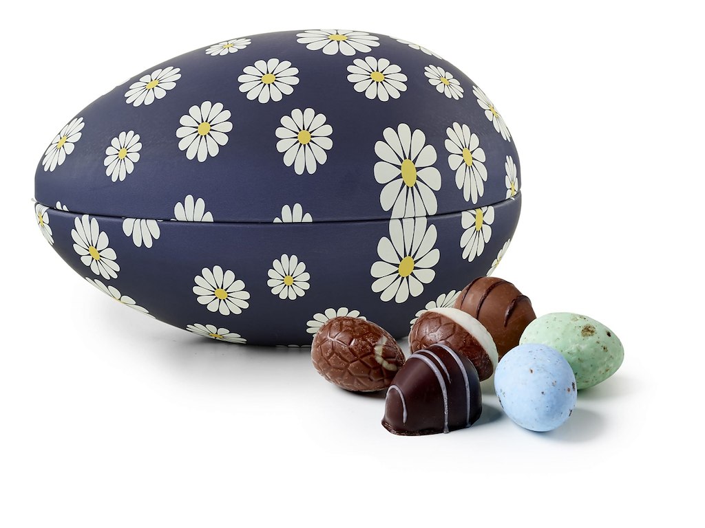 Royal Daisy metalæg | Mixede påskeæg 350g.