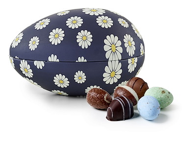 Royal Daisy metalæg | Mixede påskeæg 350g.
