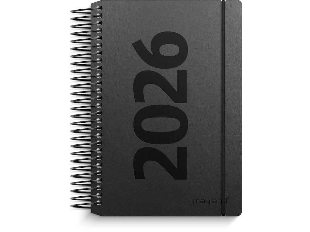 Mini dagkalender matsort genbrugskarton 2026