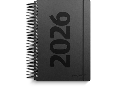 Mini dagkalender matsort genbrugskarton 2026