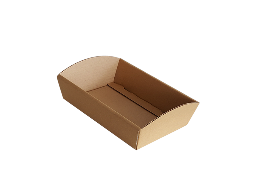 Gavekurv 22,5x17x8 cm brun 