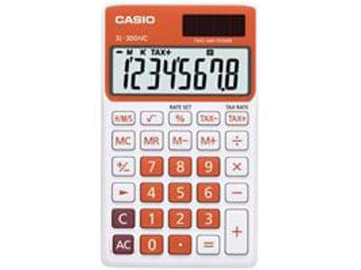 Lommeregner Casio JW-200 red