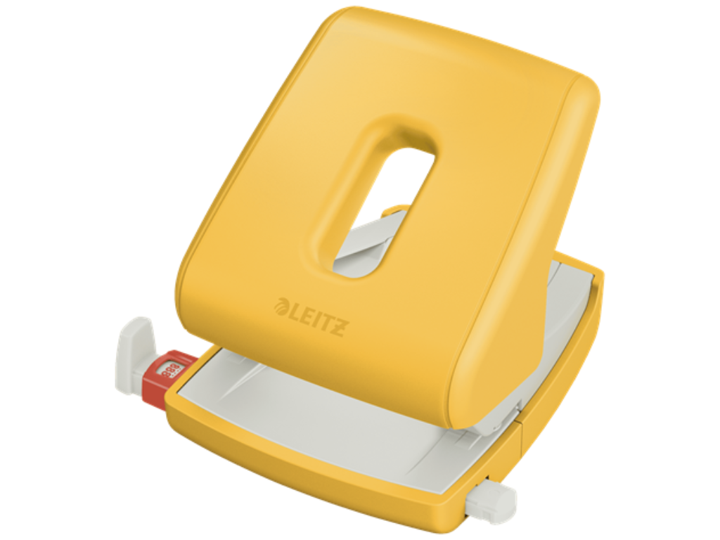 Hulapparat Leitz Cosy 2H 30 ark gul