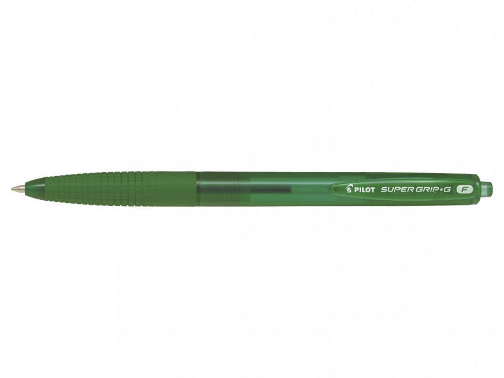Kuglepen Pilot Super Grip G M 1,0 mm grøn