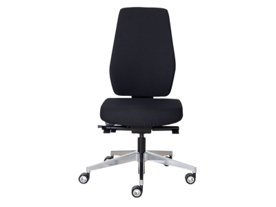 Kontorstol uden armlæn | Ventus Office 4 |  Sort