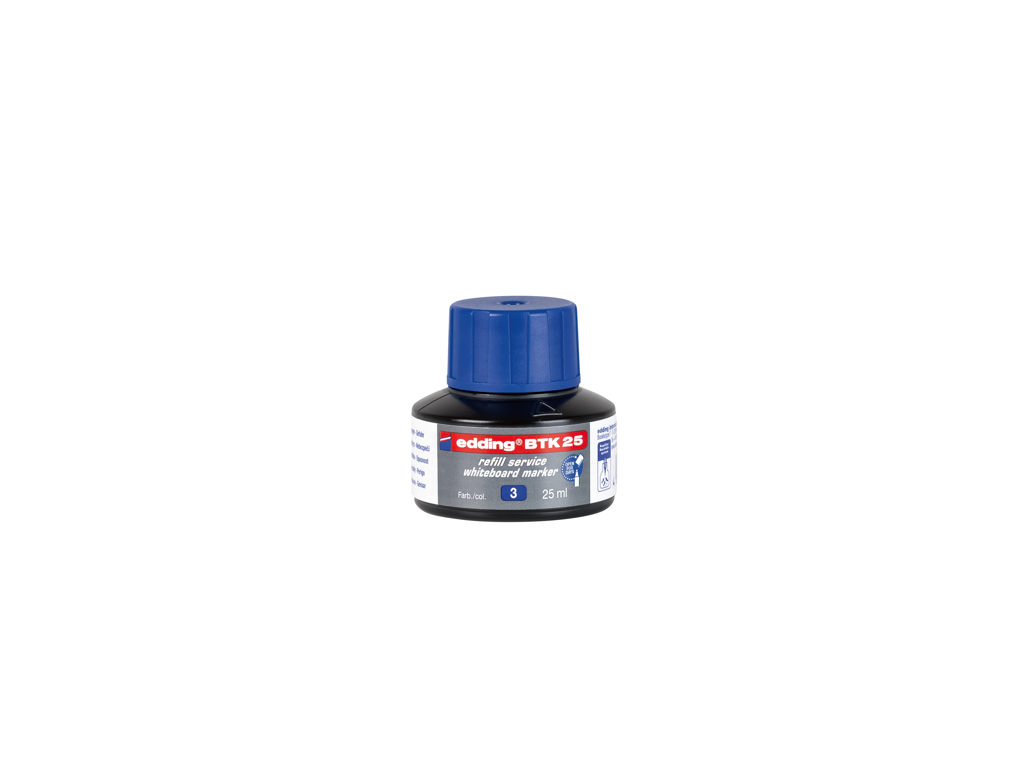 Refill Edding ink whiteboard 25 ml blå