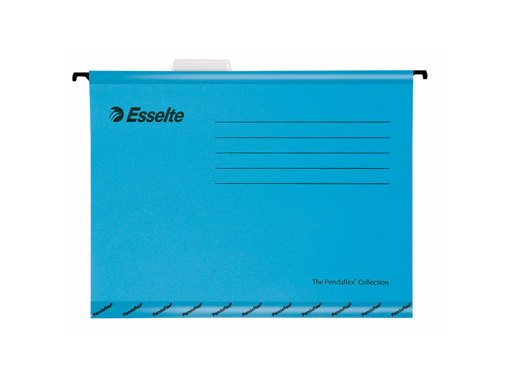 Hængemappe Esselte folio blå 25 stk